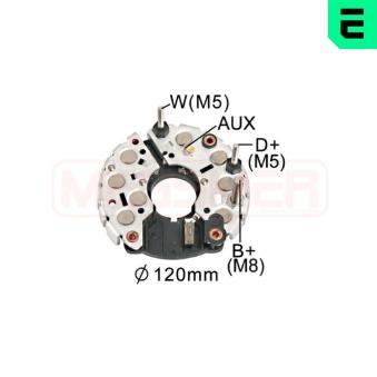 Pont de diodes, alternateur ERA [215338]