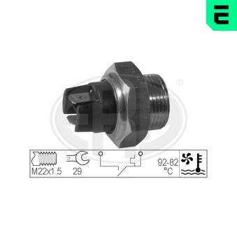 Interrupteur de température, ventilateur de radiateur ERA 330169