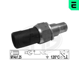 Interrupteur de température, ventilateur de radiateur ERA [330848]