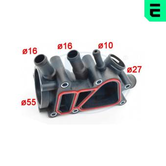 Bride de liquide de refroidissement ERA [354029]