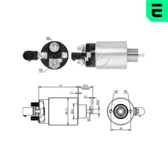 Contacteur, démarreur ERA [ZM5695]