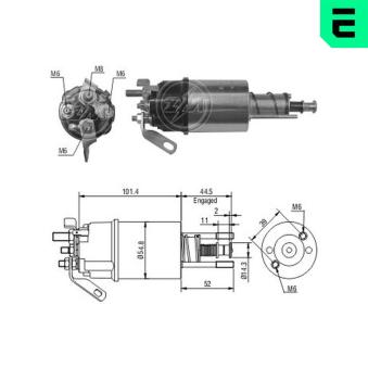 Contacteur, démarreur ERA [ZM610]