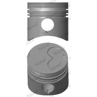 Piston NÜRAL 87-109507-00 pour RENAULT TRUCKS B 1.6 D - 54cv