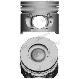 Piston NÜRAL 87-123400-10 pour RENAULT THALIA 1.5 DCI - 65cv