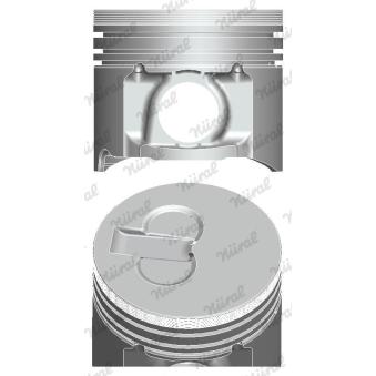 Piston NÜRAL 87-124008-00 Piston NÜRAL 87-124008-00