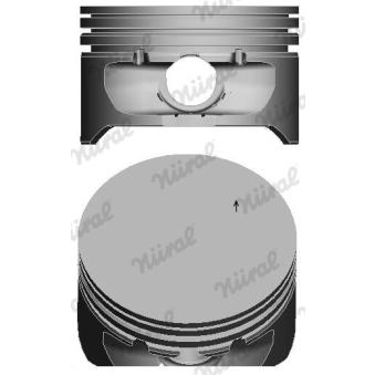 Piston NÜRAL 87-125600-00 Piston NÜRAL 87-125600-00