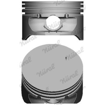 Piston NÜRAL 87-125607-00 Piston NÜRAL 87-125607-00