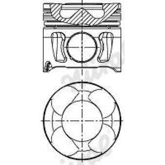 Piston NÜRAL [87-137500-40]