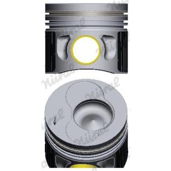 Piston NÜRAL 87-139500-10 pour PEUGEOT 607 2.0 TDI - 140cv