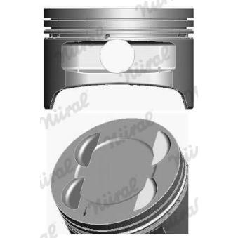 Piston NÜRAL 87-141300-20 pour DACIA JOGGER 1.6 - 100cv