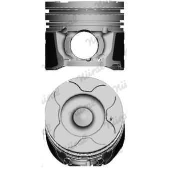 Piston NÜRAL 87-424000-00 pour MITSUBISHI GALANT 1.6 D - 110cv