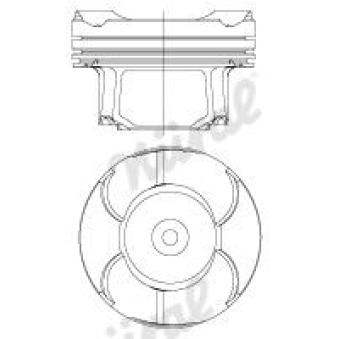Piston NÜRAL 87-434600-00 pour BMW Z4 sDrive 28 i - 245cv
