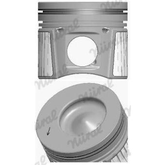 Piston NÜRAL 87-437007-10 pour FORD TOURNEO 1.8 TDCi - 90cv