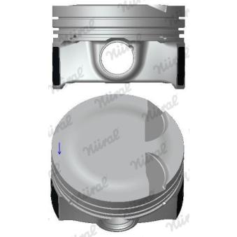 Piston NÜRAL 87-442300-10 pour PEUGEOT 607 1.2 TSI - 110cv