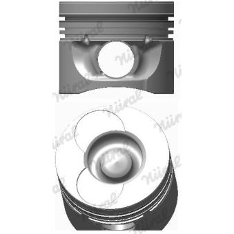 Piston NÜRAL 87-743107-00 pour MERCEDES-BENZ SPRINTER 310 D 4x4 - 102cv