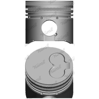 Piston NÜRAL 87-990107-10 pour AUDI 80 1.9 TD - 75cv