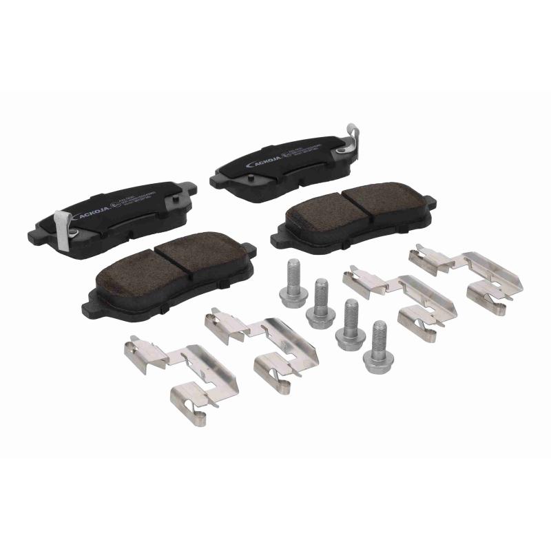 Jeu de 4 plaquettes de frein avant ACKOJA A32-0030 - Visuel 1