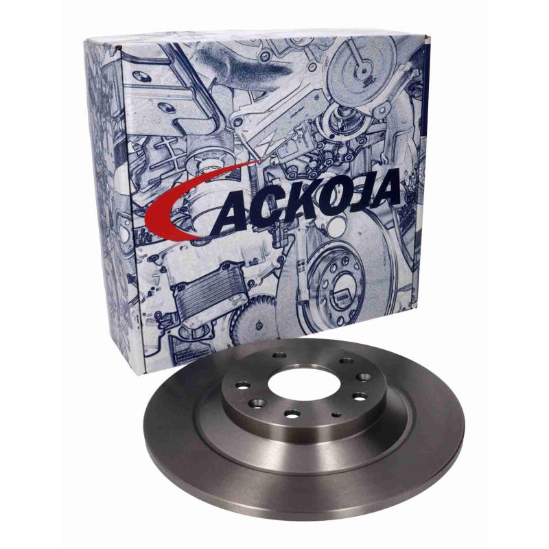 Jeu de 2 disques de frein arrière ACKOJA A32-40011 - Visuel 1