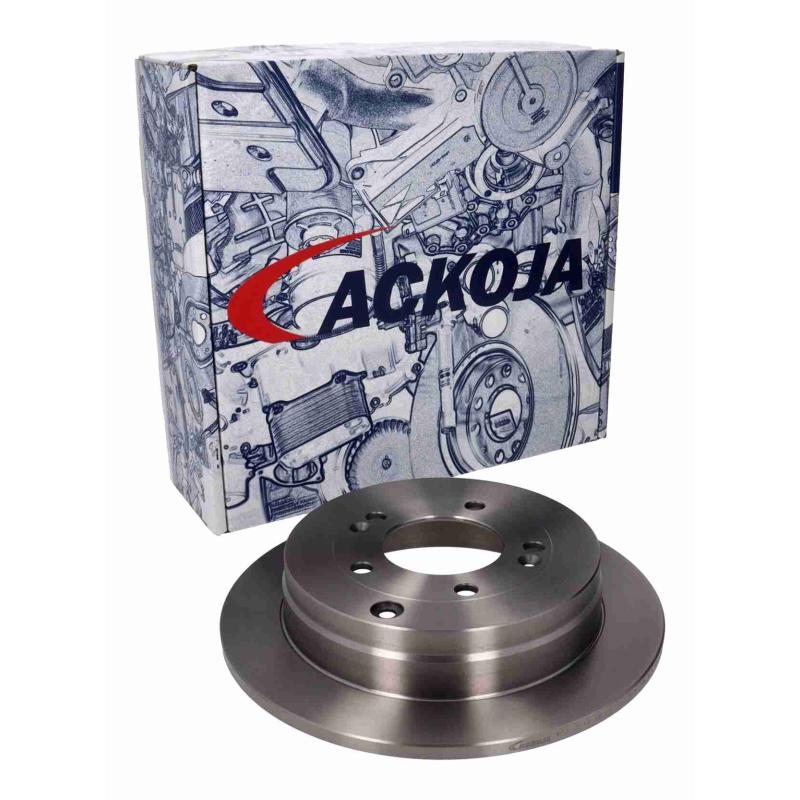 Jeu de 2 disques de frein arrière ACKOJA A52-2513 - Visuel 1