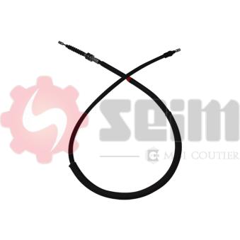 Tirette à câble, frein de stationnement arrière gauche SEIM 103741 pour CITROEN XANTIA 1.8 i 16V - 110cv