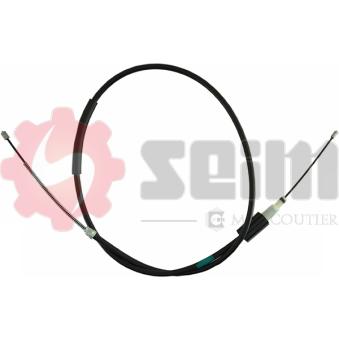 Tirette à câble, frein de stationnement arrière gauche SEIM OEM 9614573980
