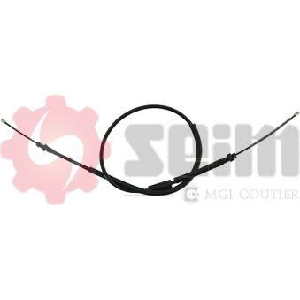 Tirette à câble, frein de stationnement arrière droit SEIM [103860]