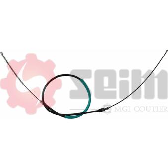 Tirette à câble, frein de stationnement SEIM 103980 pour AUDI 100 1.4 E - 55cv