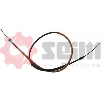 Tirette à câble, frein de stationnement arrière gauche SEIM [104010]