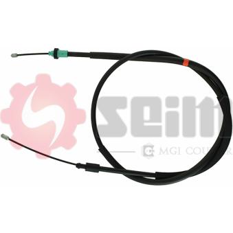 Tirette à câble, frein de stationnement arrière droit SEIM [104020]