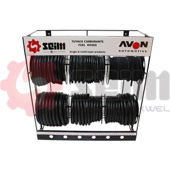 Tuyaux de carburant avec présentoir SEIM 105164
