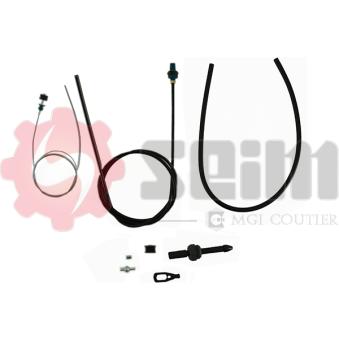 Câble d'accélération SEIM 122107 pour SEAT INCA 1.9 D - 64cv