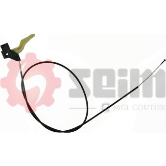Tirette de capot moteur SEIM 122167 pour RENAULT R18 1.8 - 110cv
