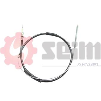 Tirette à câble, frein de stationnement SEIM 203680 pour PEUGEOT 305 1.5 - 73cv