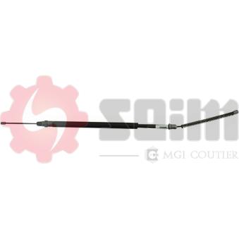 Tirette à câble, frein de stationnement arrière droit SEIM [203800]