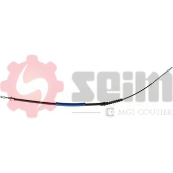 Tirette à câble, frein de stationnement arrière gauche SEIM [203980]