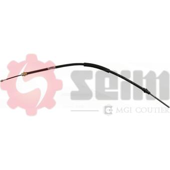 Tirette à câble, frein de stationnement arrière gauche SEIM OEM 9616427180