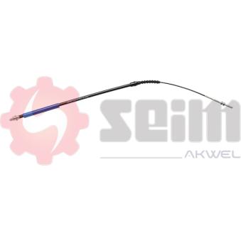 Tirette à câble, frein de stationnement SEIM 204281 pour PEUGEOT 607 2.2 16V - 163cv