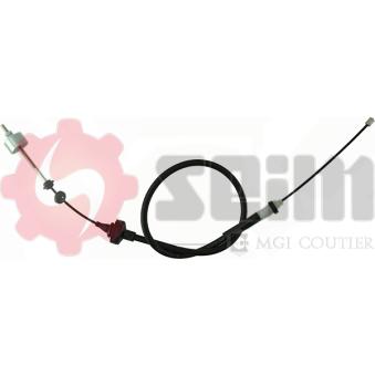 Tirette à câble, commande d'embrayage SEIM 401712 pour DACIA LOGAN 1.5 DCI - 68cv