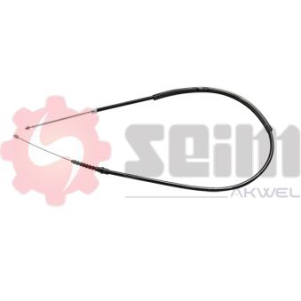 Tirette à câble, frein de stationnement arrière droit SEIM 404050 pour RENAULT TRAFIC 1.6 - 65cv