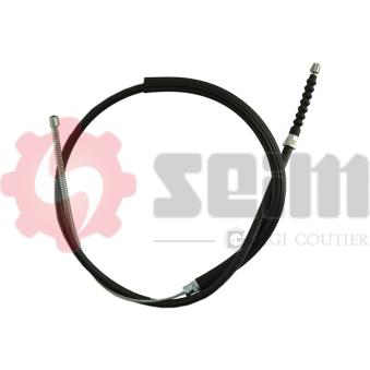 Tirette à câble, frein de stationnement arrière gauche SEIM [404200]