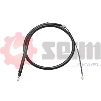 Tirette à câble, frein de stationnement SEIM [404240]