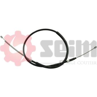 Tirette à câble, frein de stationnement arrière gauche SEIM 404470 pour RENAULT TRAFIC 1.6 - 65cv
