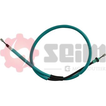 Tirette à câble, frein de stationnement arrière droit SEIM 404656 pour FIAT 124 1.2 - 103cv