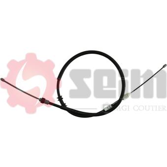 Tirette à câble, frein de stationnement arrière droit SEIM [404770]