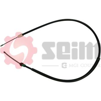 Tirette à câble, frein de stationnement arrière gauche SEIM [404800]