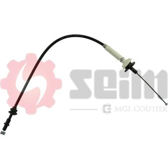 Tirette à câble, commande d'embrayage SEIM 550490 pour MITSUBISHI COLT 1.6 - 75ch