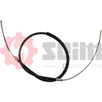 Tirette à câble, frein de stationnement SEIM 553010 pour VOLKSWAGEN VENTO 1.4 - 55cv