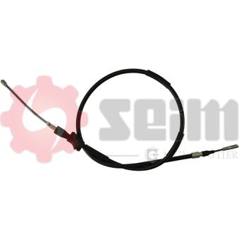 Tirette à câble, frein de stationnement arrière gauche SEIM 553097 pour FIAT DUNA 1.6 TD - 80cv