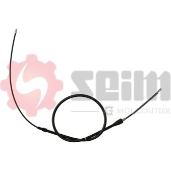 Tirette à câble, frein de stationnement SEIM [553223]