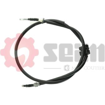 Tirette à câble, frein de stationnement arrière gauche SEIM 554019 pour CITROEN BX 2.8 E quattro - 174cv